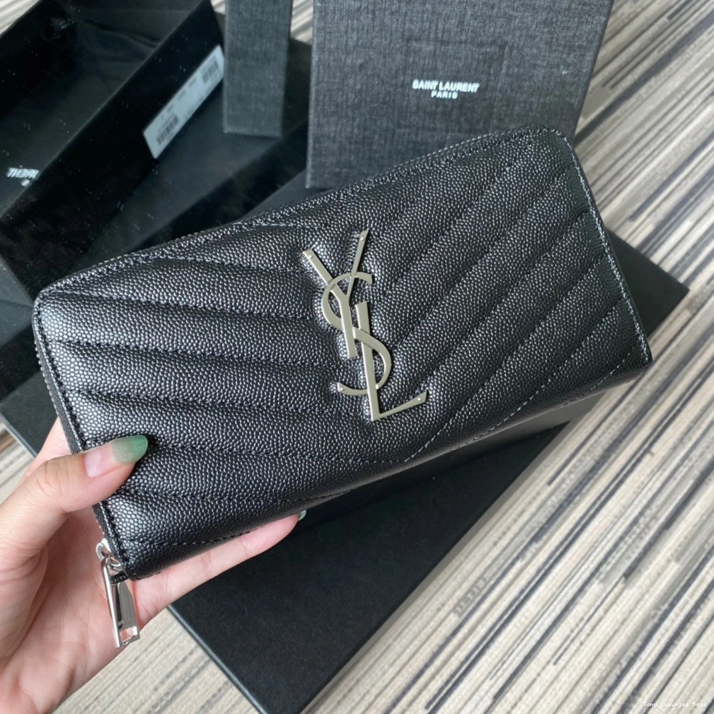 Tony Luxuries WALLET ZIPPY YSL MONOGRAM 0803